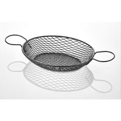 ovalsaplı sunum sepet